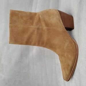 MATISSE Caty Fawn Suede Leather Mid-Calf Boots WOMEN'S SIZE: 7.5M